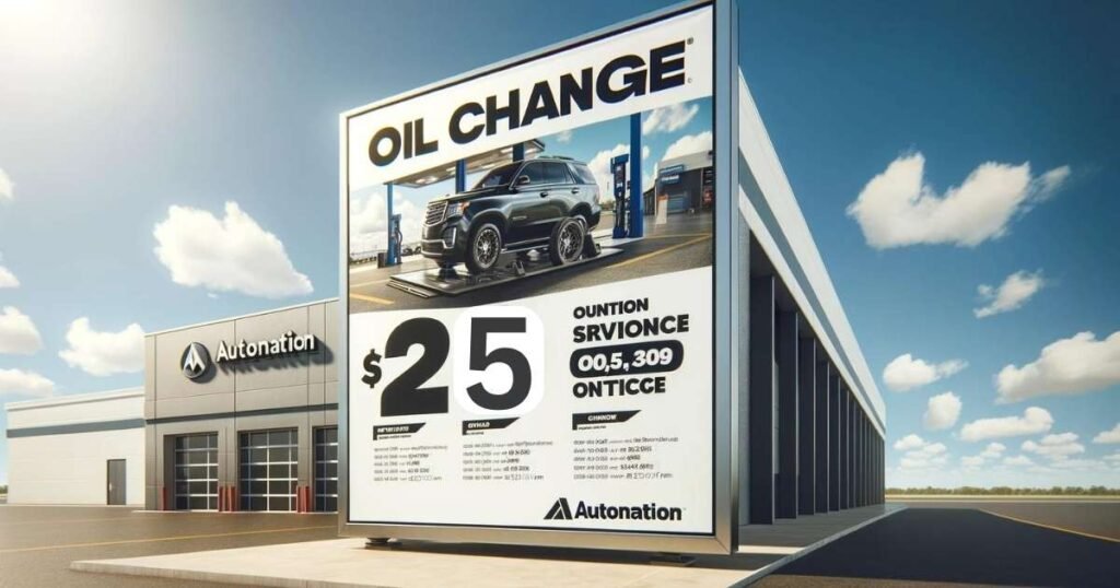 How Much is an Oil Change at Autonation